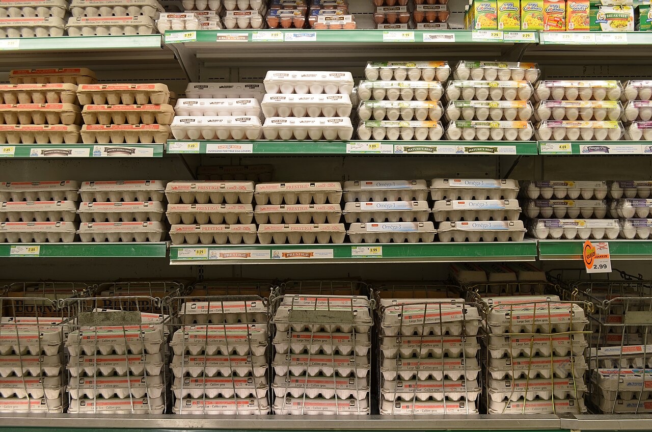 Продажи продуктов питания начали расти за счет более дешевых товаров